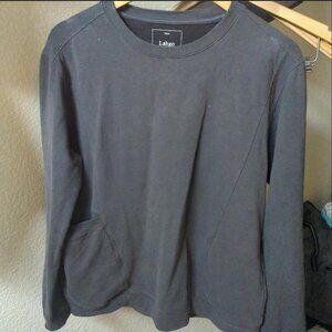 Soft gray pullover